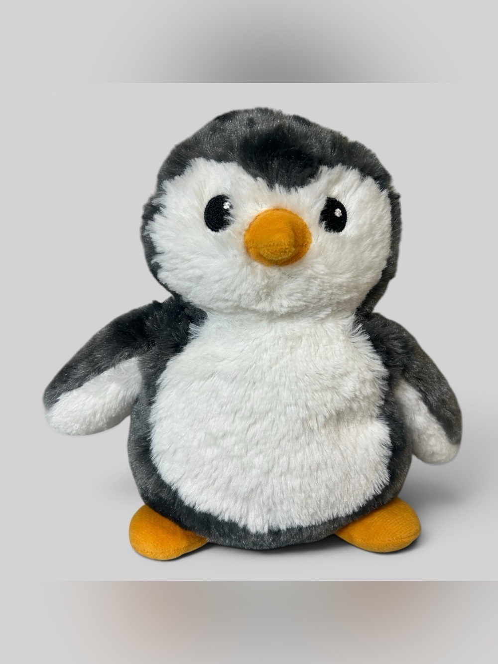 Warmies Weighted Penguin Plush 10” Microwavable Stuffed Animal Cozy Comfort Toy